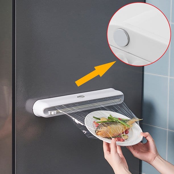 MagnaWrap Pro: Magnetic Plastic Wrap Dispenser