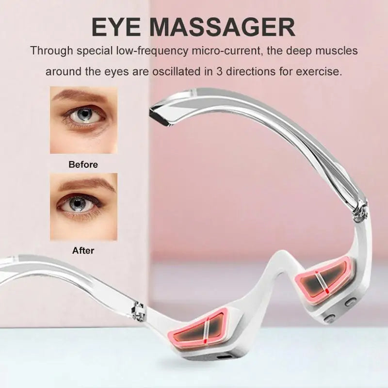 LuxEyes Revive: 3D Micro-Current Pulse Dark Circle Eraser