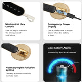 SecureTouch ProLock: Biometric Fingerprint Smart Door Handle