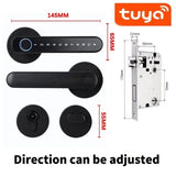 SecureTouch ProLock: Biometric Fingerprint Smart Door Handle