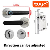 SecureTouch ProLock: Biometric Fingerprint Smart Door Handle