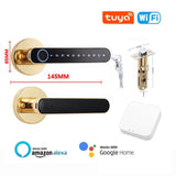 SecureTouch ProLock: Biometric Fingerprint Smart Door Handle