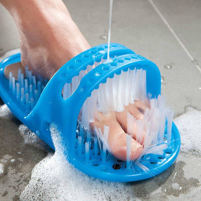 Plastic Feet Massager Bath Slippers - Best Backet