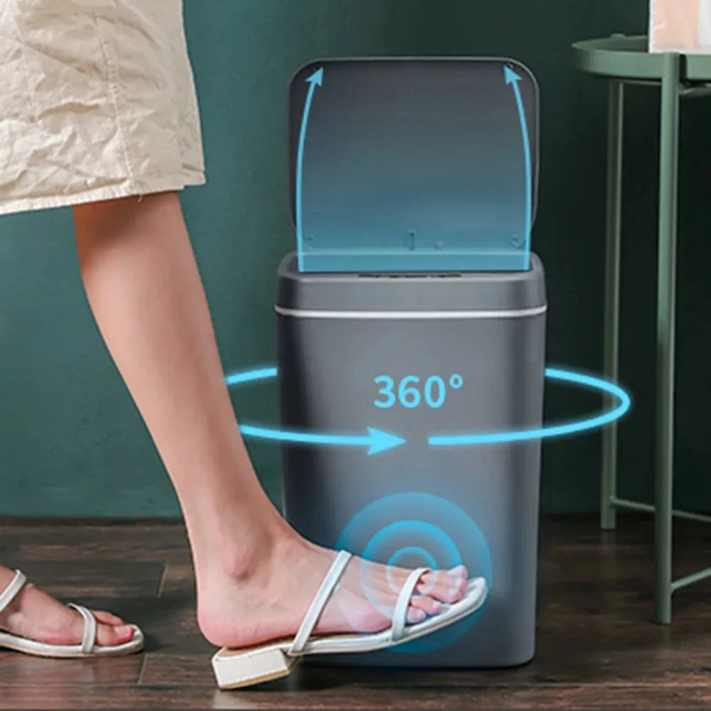 SensorSavvy SmartBin: Intelligent Touchless Trash Can