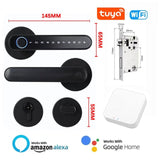 SecureTouch ProLock: Biometric Fingerprint Smart Door Handle