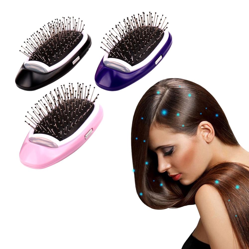 Portable Electric Ionic Styling Hairbrush - Best Backet