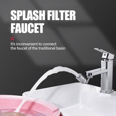 Tap Aerator 720°rotation Universal Splash Filter Faucet - Best Backet