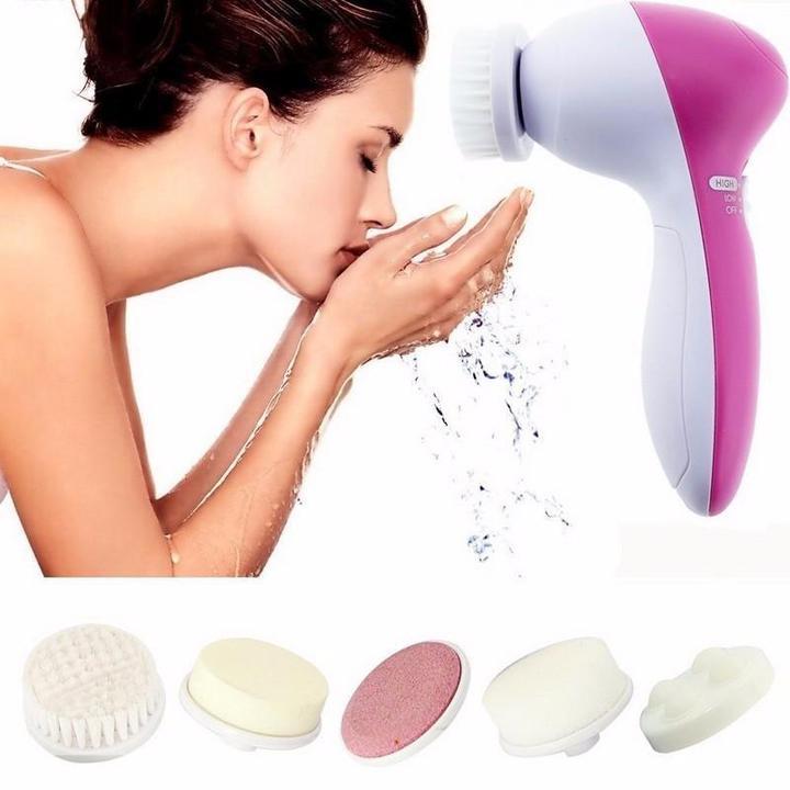 5 in 1 Electric Pore Facial Cleansing Brush - Best Backet